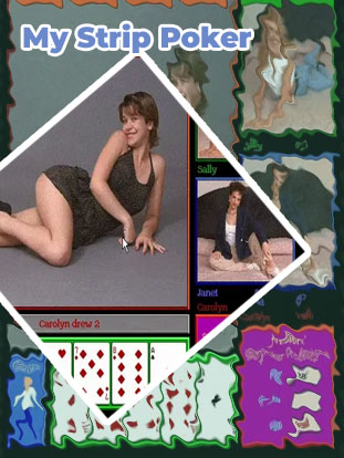 My strip poker game