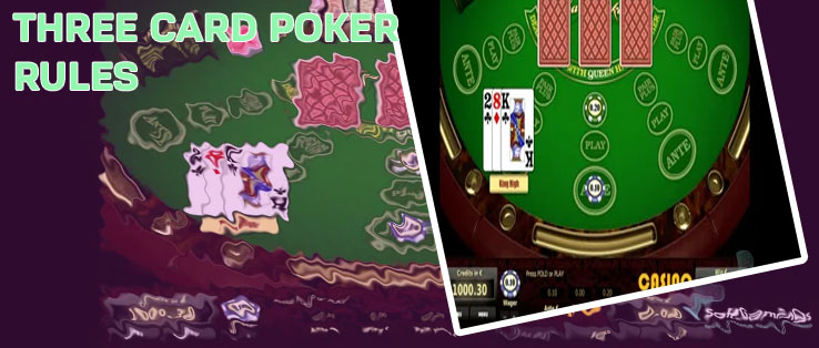 Playing 3 card poker